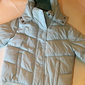 Abercrombie Girls Light Blue Winter Jacket